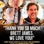 Kenny Chesney Honors The Late Brett James at the 59th CMA Awards